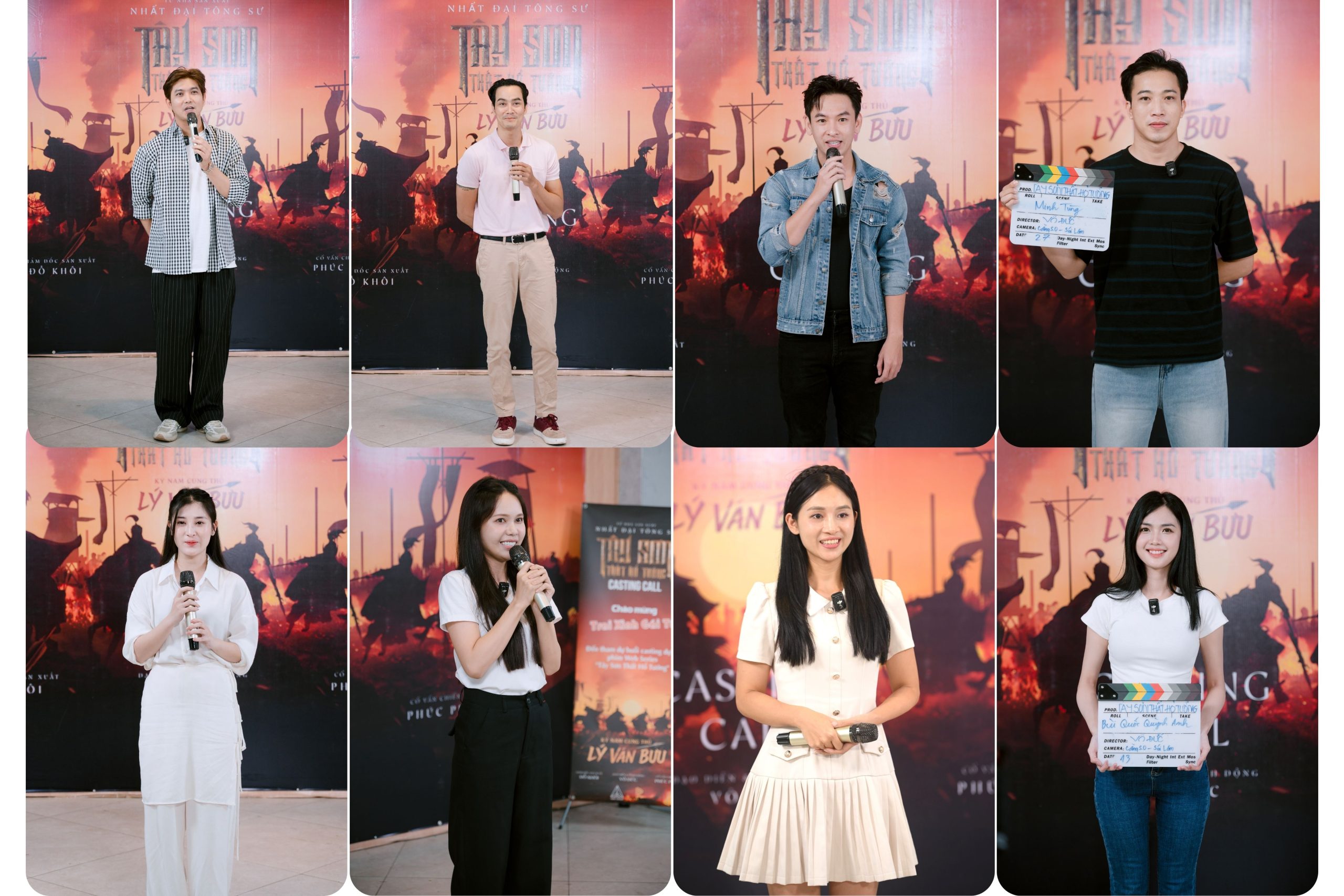 Một số gương mặt sáng giá tham gia casting phim Tây Sơn thất hổ tướng