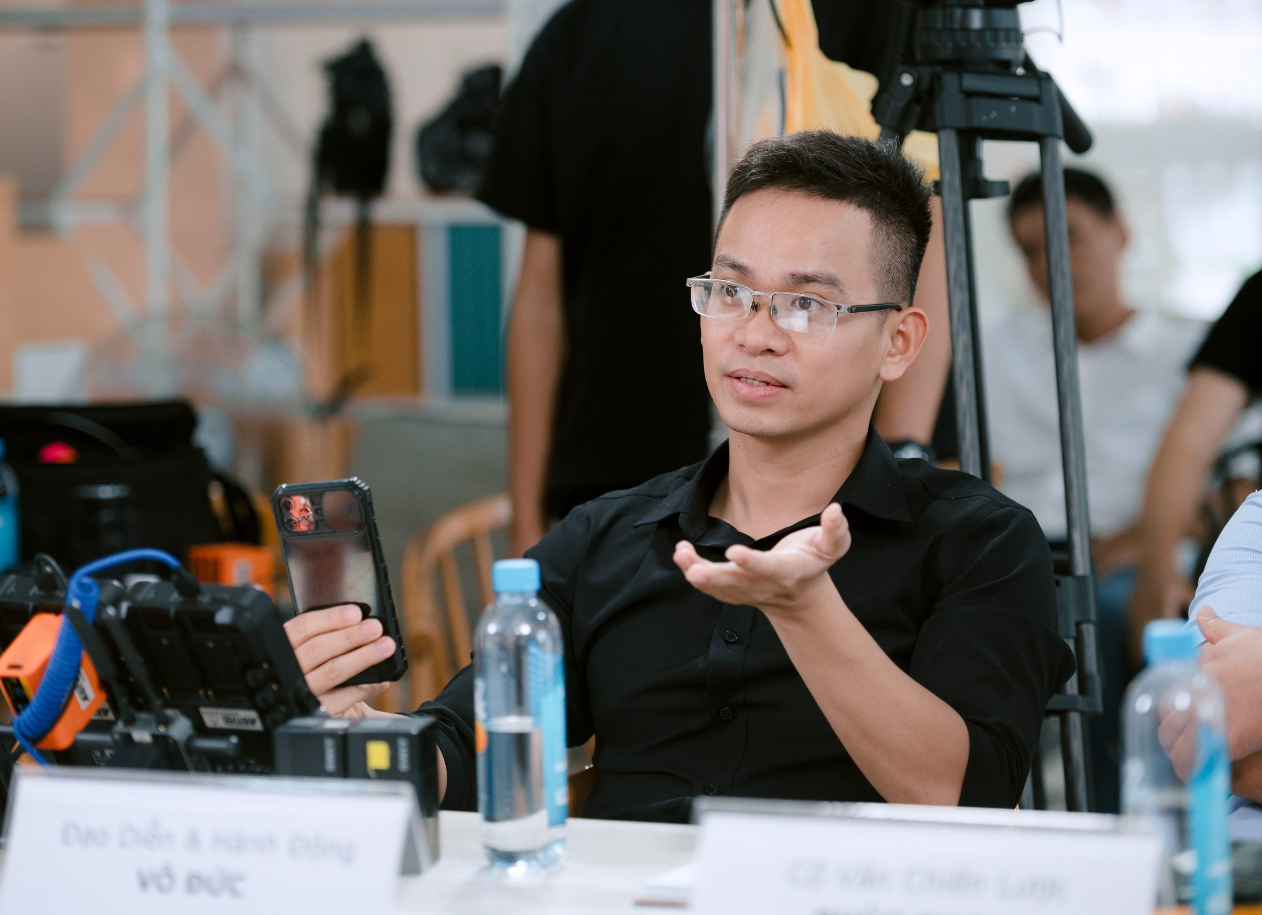 Võ Đức khá hài lòng về chất lượng và sự đầu tư nghiêm túc của dàn diễn viên tham gia casting